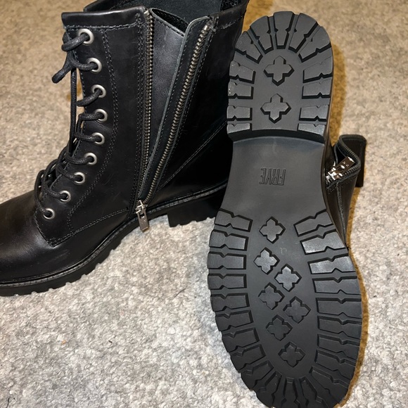 Frye Combat Boots NWOT - Picture 3 of 5